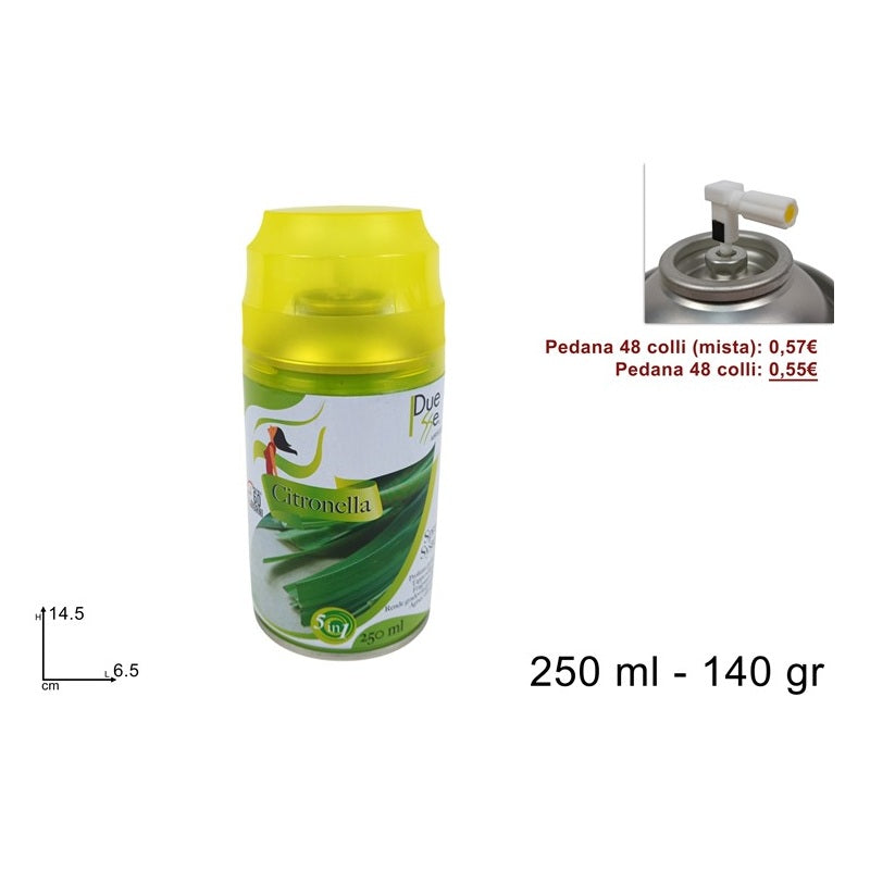 ΕΝΤΟΜΟΑΠΩΘΗΤΙΚΟ ΧΩΡΟΥ SPRAY CITRONELLA 250ml