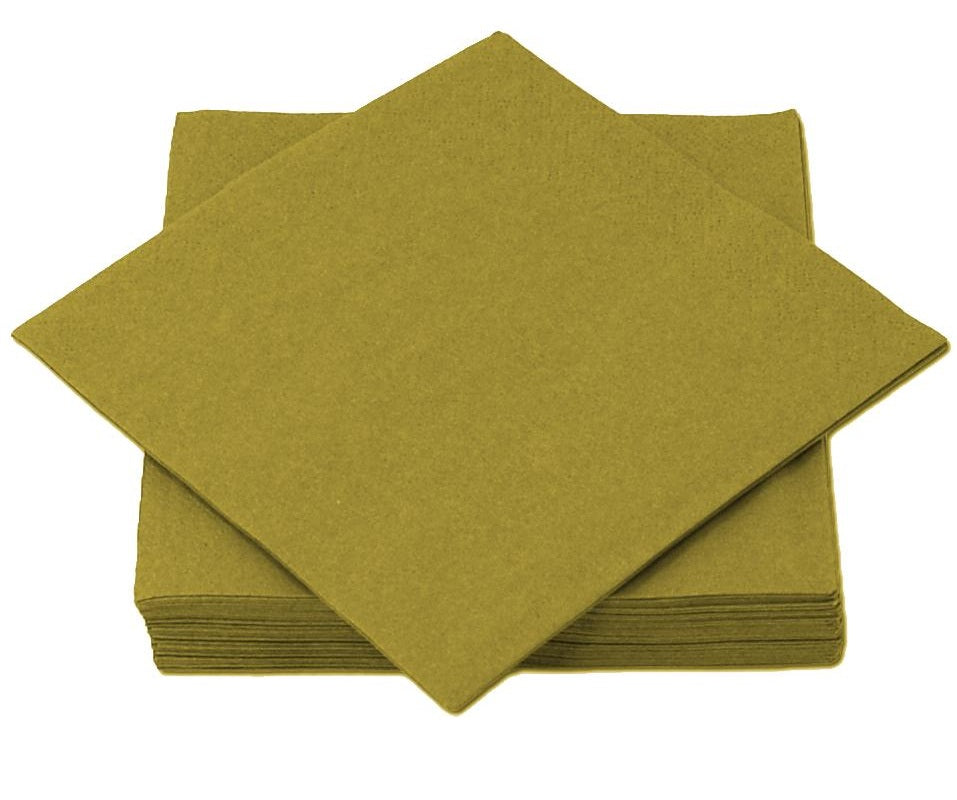 ΧΑΡΤΟΠΕΤΣΕΤΕΣ ΧΡΥΣΕΣ 20ΤΕΜ 3Φ 33x33cm