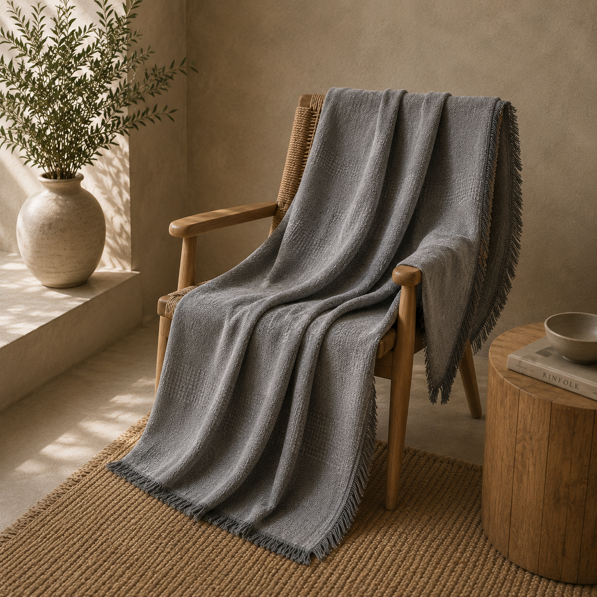 ΡΙΧΤΑΡΙ ΣΕΝΙΛ 170x250cm ΜΕ ΚΡΟΣΙΑ