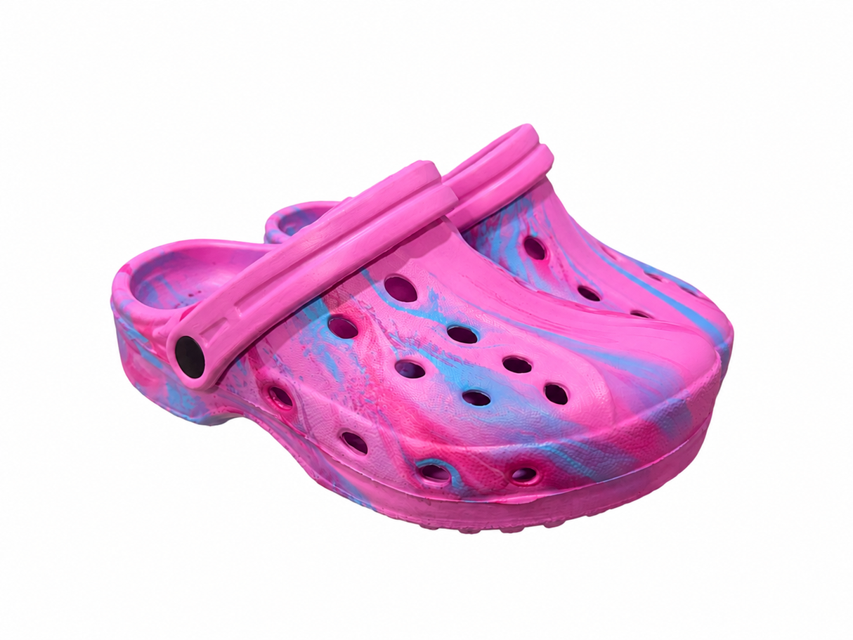 ΠΑΝΤΟΦΛΑ Νο30-35 Τ.CROC ΠΑΙΔΙΚΗ ΚΟΡΙΤΣΙ TIE DYE