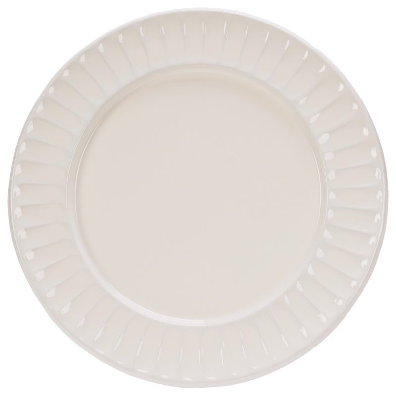 ΠΙΑΤΕΛΑ ΛΕΥΚΗ 44cm ΜΕΤΑΛΛΙΚΗ