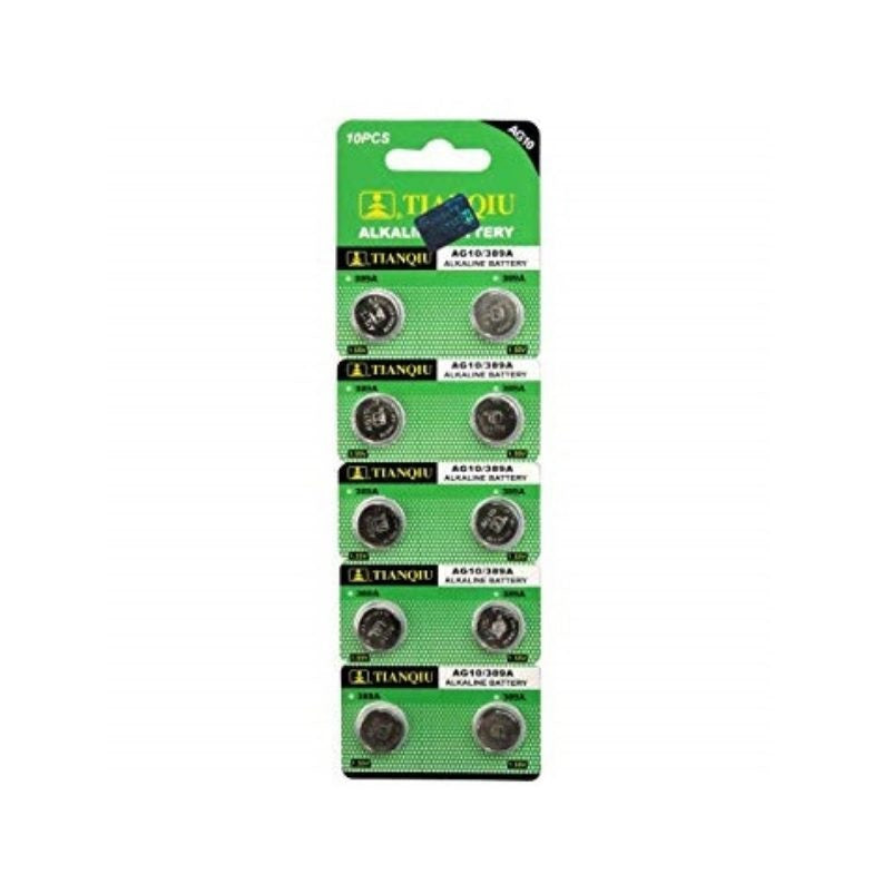 ΜΠΑΤΑΡΙΕΣ AG10 LR1130 G10 389 10ΤΕΜ