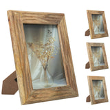 ΦΩΤΟΓΡΑΦΟΘΗΚΗ ΞΥΛΙΝΗ 21x27cm ΑΝΑΓΛΥΦΗ H&S