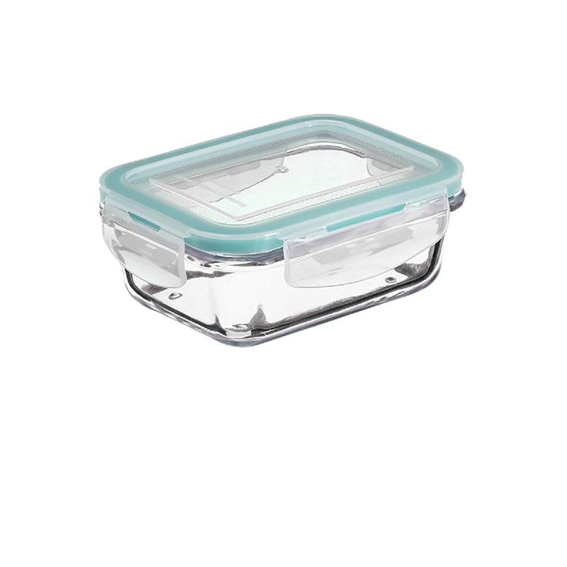 ΦΑΓΗΤΟΔΟΧΕΙΟ ΓΥΑΛΙΝΟ 1700ml 20x14x7cm SIDIRELA