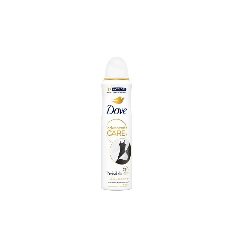 DOVE ΑΠΟΣΜΗΤΙΚΟ SPRAY 150ml INVISIBLE DRY