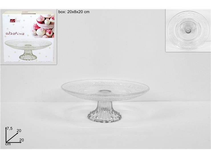 ΠΙΑΤΕΛΑ ΜΕ ΠΟΔΙ ΓΥΑΛΙΝΗ 20εκ