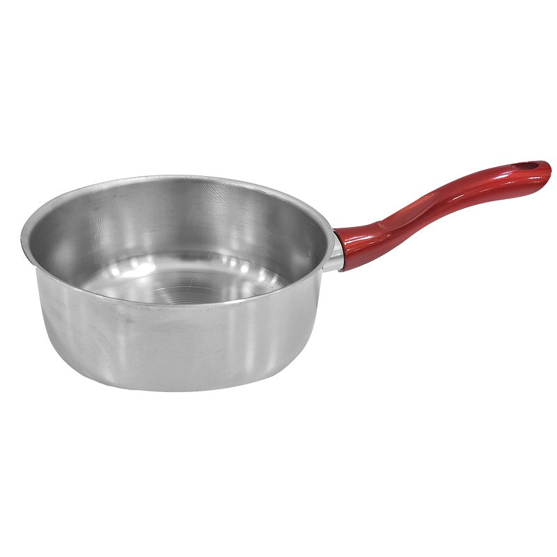 ΓΑΛΑΤΙΕΡΑ INOX ΜΕ ΚΟΚΚΙΝΟ ΧΕΡΟΥΛΙ 14cm TNS
