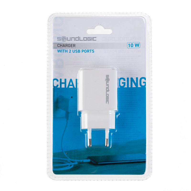 ΦΟΡΤΙΣΤΗΣ ΠΡΙΖΑΣ DUAL USB SOUNDLOGIC