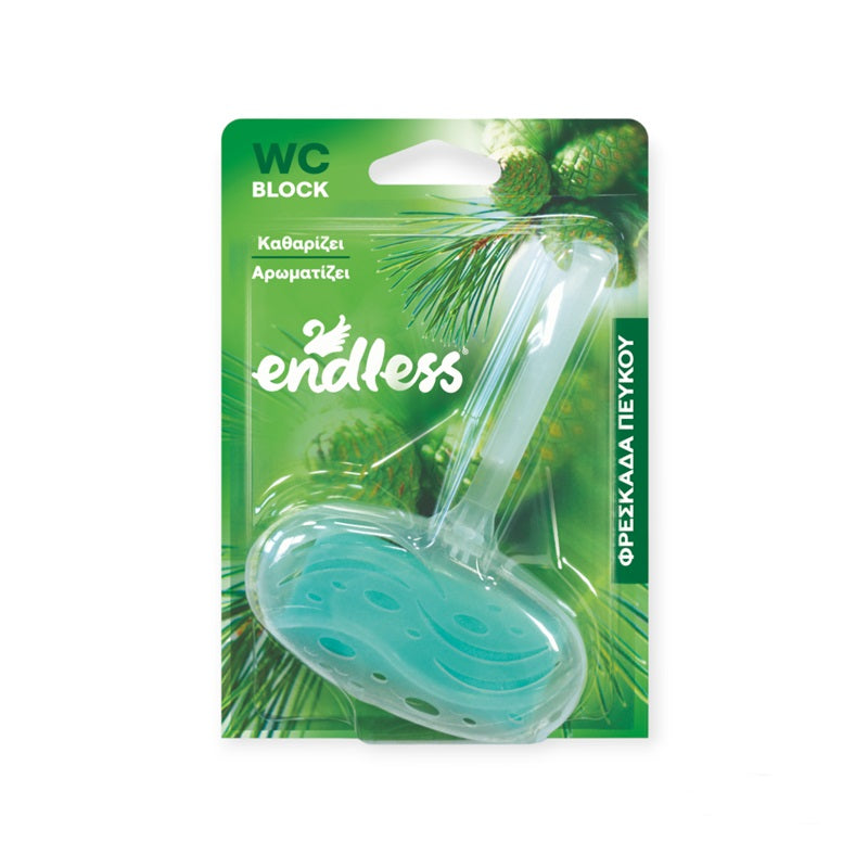 ENDLESS WC BLOCK ΠΕΥΚΟ 40gr