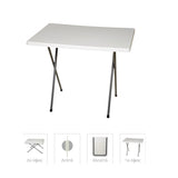 ΤΡΑΠΕΖΙ ΠΛΑΣΤΙΚΟ 60x80cm ΠΤΥΣΣΟΜΕΝΟ 2 ΥΨΩΝ TERRA