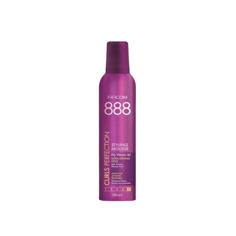 FARCOM ΑΦΡΟΣ ΜΑΛΛΙΩΝ 888 ΜΠΟΥΚΛΕΣ ΧSTRONG 250ml