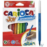 ΜΑΡΚΑΔΟΡΟΙ 12ΤΕΜ JOY CARIOCA ΨΙΛΗΣ ΓΡΑΦΗΣ