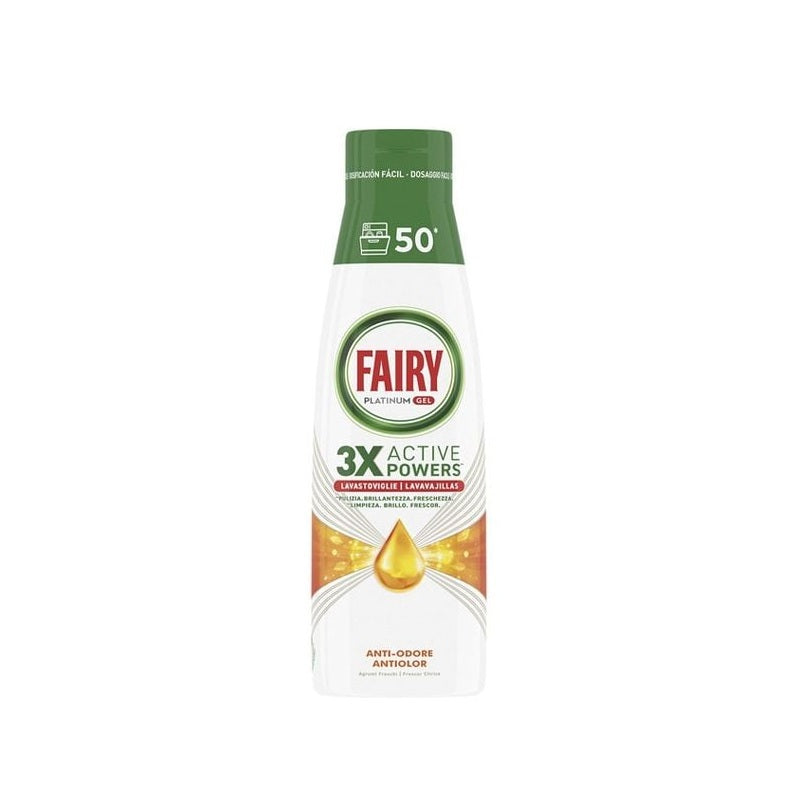 FAIRY PLATINUM GEL ΠΛΥΝΤΗΡΙΟΥ ΠΙΑΤΩΝ 900ml 50μεζ