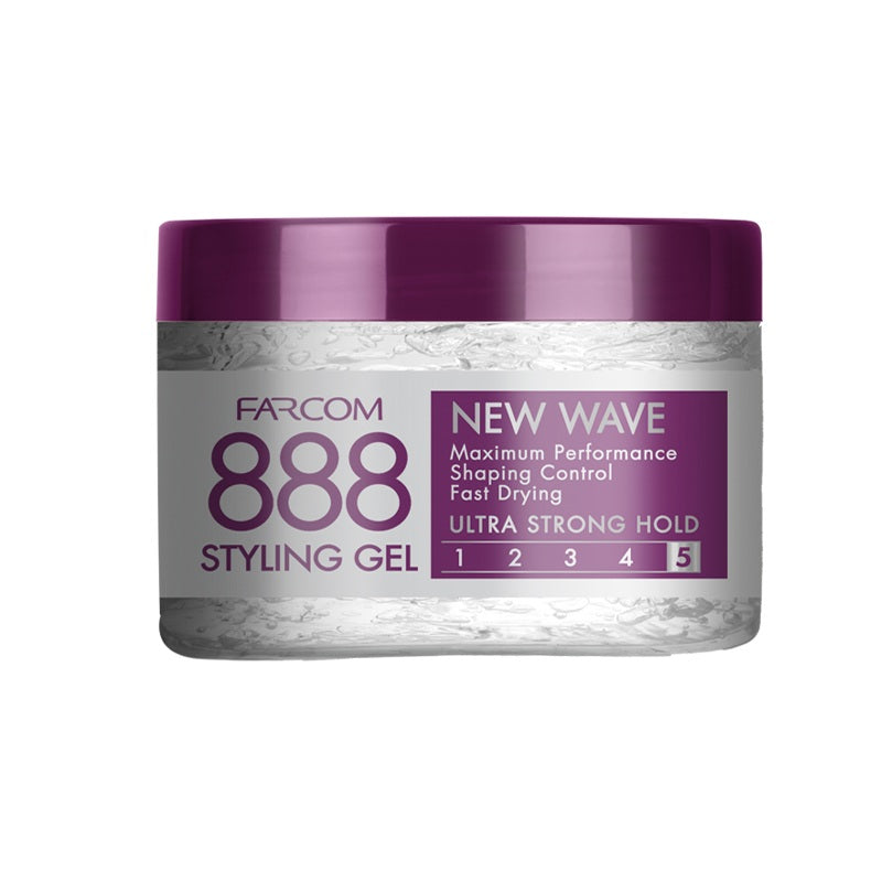 GEL ΜΑΛΛΙΩΝ 888 NEW WAVE 250ml ΜΩΒ