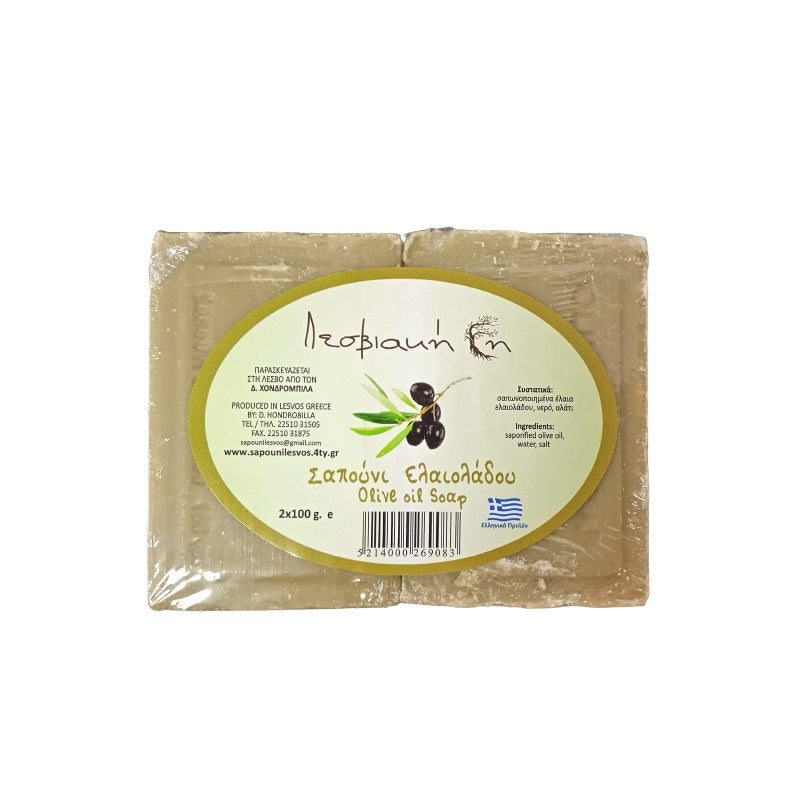 ΣΑΠΟΥΝΙ ΠΡΑΣΙΝΟ 2x100gr ΕΛΑΙΟΛΑΔΟΥ