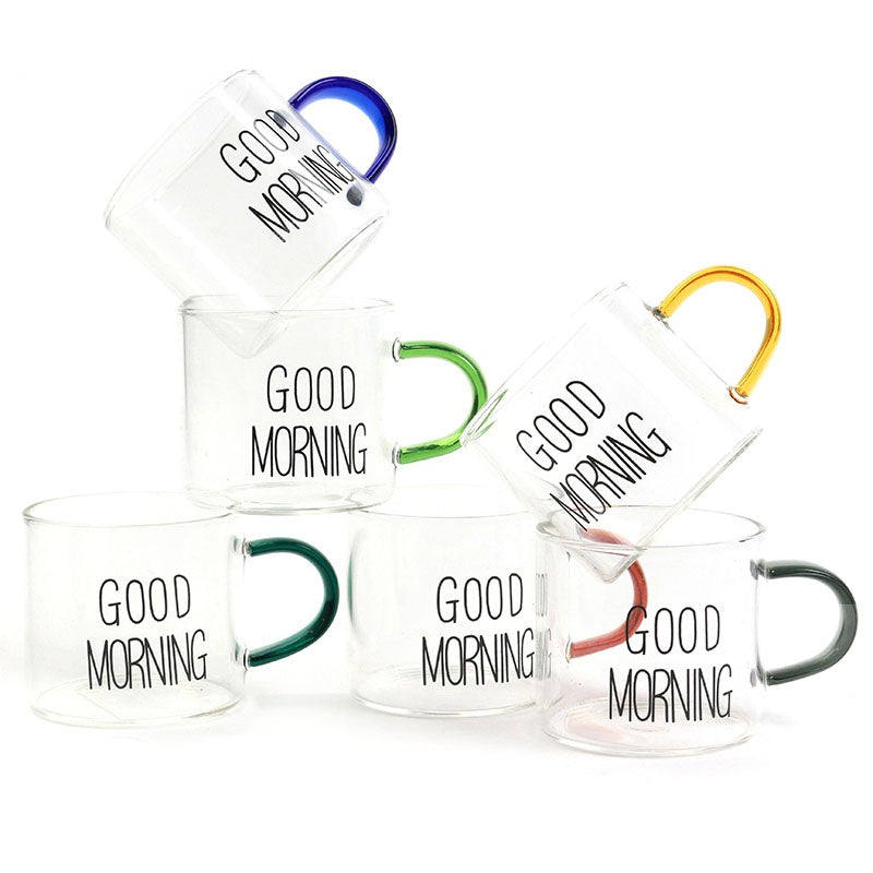 ΦΛΥΤΖΑΝΑΚΙΑ ΚΑΦΕ ΣΕΤ 6ΤΕΜ ΔΙΑΦΑΝΑ GOOD MORNING TNS