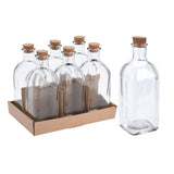 ΜΠΟΥΚΑΛΙ ΤΕΤΡΑΓΩΝΟ ΜΕ ΦΕΛΛΟ 500ml