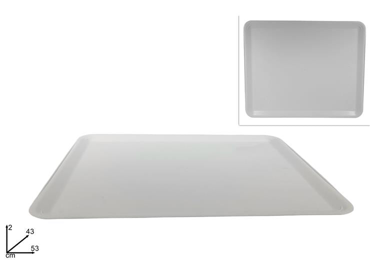 ΔΙΣΚΟΣ ΜΕΛΑΜΙΝΗΣ 43x53cm ΛΕΥΚΟΣ