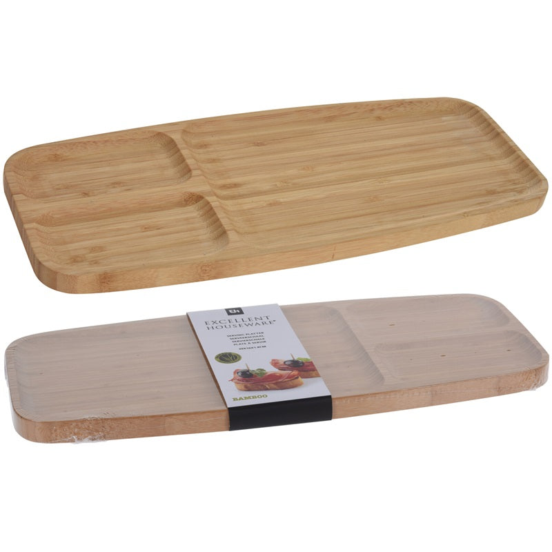 ΠΙΑΤΕΛΑ BAMBOO 3 ΘΕΣΕΩΝ 39x16x1.8cm