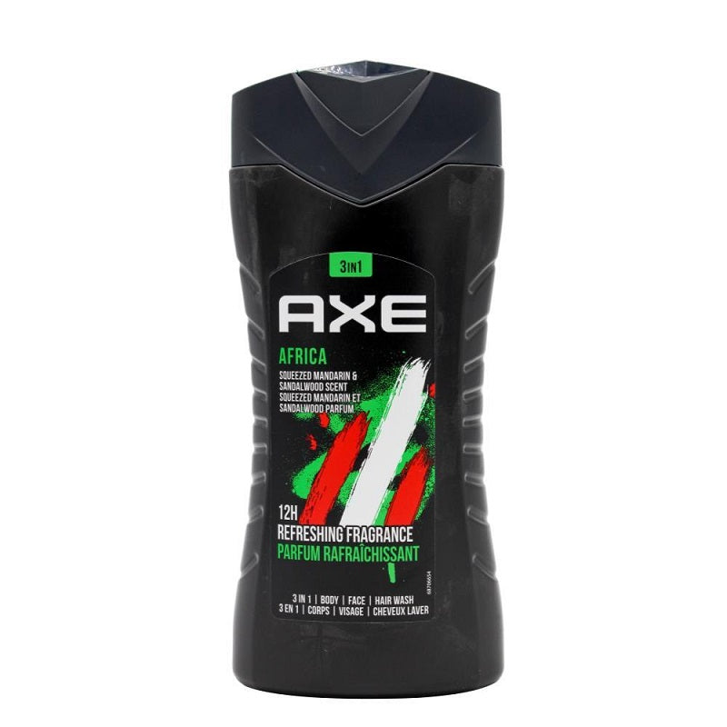 AXE ΑΦΡΟΛΟΥΤΡΟ 3in1 BODY FACE HAIR 250ml AFRICA
