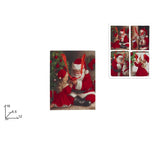 ΤΣΑΝΤΑ ΔΩΡΟΥ XMAS ΒΕΛΟΥΤΕ ΣΧΕΔΙΟ 12x16x6.5cm