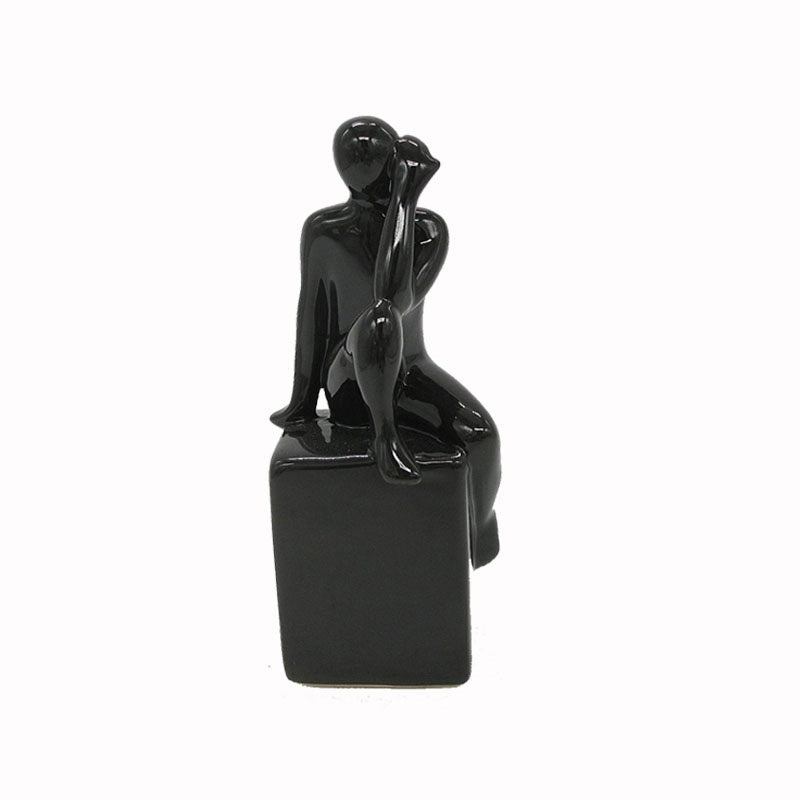 ΦΙΓΟΥΡΑ ΔΙΑΚΟΣΜΗΤΙΚΗ ΜΑΥΡΗ 7.5x7x20cm