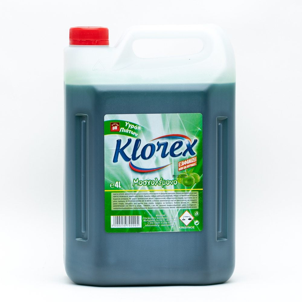 ΥΓΡΟ ΠΙΑΤΩΝ KLOREX 4lt ΜΟΣΧΟΛΕΜΟΝΟ