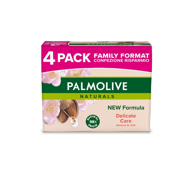 PALMOLIVE ΣΑΠΟΥΝΙ ALMOND 90gr 4ΤΕΜ