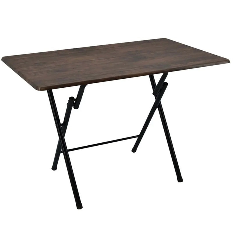 ΤΡΑΠΕΖΙ ΞΥΛΙΝΟ ΠΤΥΣΣΟΜΕΝΟ 100x60cm ΚΑΡΥΔΙ ΜΕ ΜΕΤΑΛΛΙΚΑ ΠΟΔΙΑ