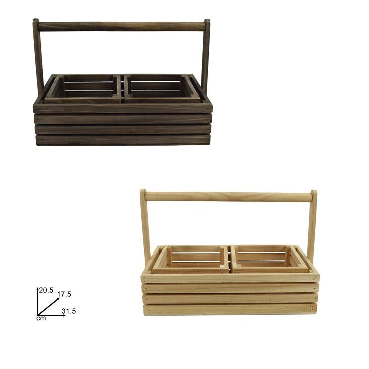 ΚΑΛΑΘΙ ΞΥΛΙΝΟ 31.5x20.5x17.5cm