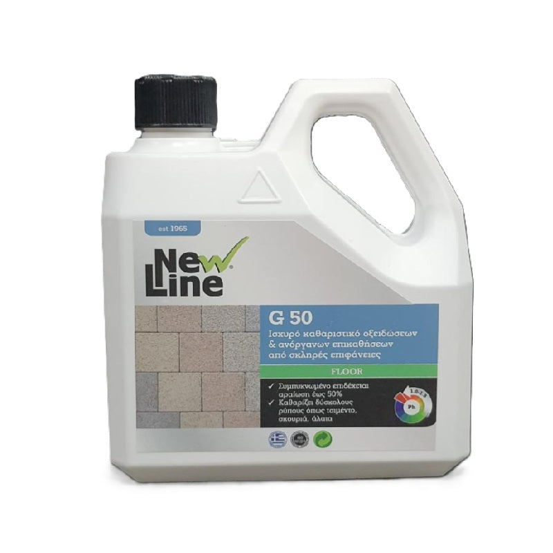 NL ΚΑΘΑΡΙΣΤΙΚΟ G50 ΟΞΙΝΟ 1lt ΕΠΙΚΑΘΗΣΕΩΝ ΣΚΛΗΡΩΝ ΕΠΙΦΑΝΕΙΩΝ