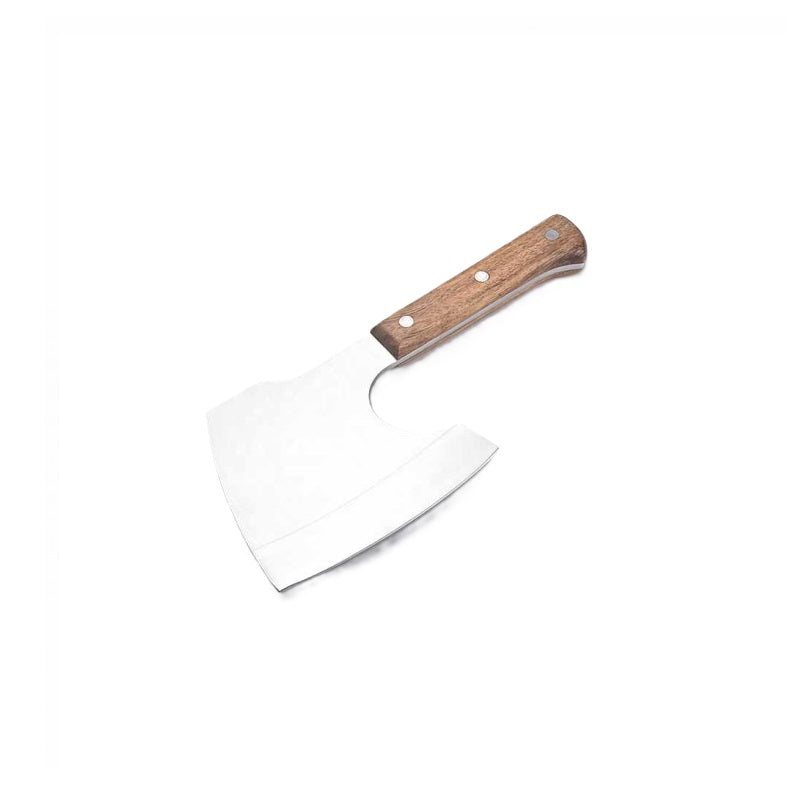 ΜΠΑΛΤΑΣ ΤΣΕΚΟΥΡΙ INOX 29x13.5cm ΜΕ ΞΥΛΙΝΗ ΛΑΒΗ