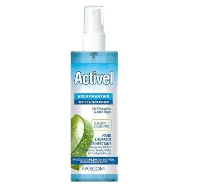 ΑΝΤΙΣΗΠΤΙΚΟ ΥΓΡΟ SPRAY ΧΕΡΙΩΝ 100ml FARCOM