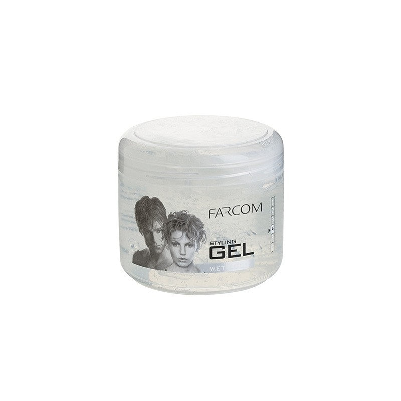 GEL ΜΑΛΛΙΩΝ FARCOM WET LOOK 250ml ΒΑΖΟ