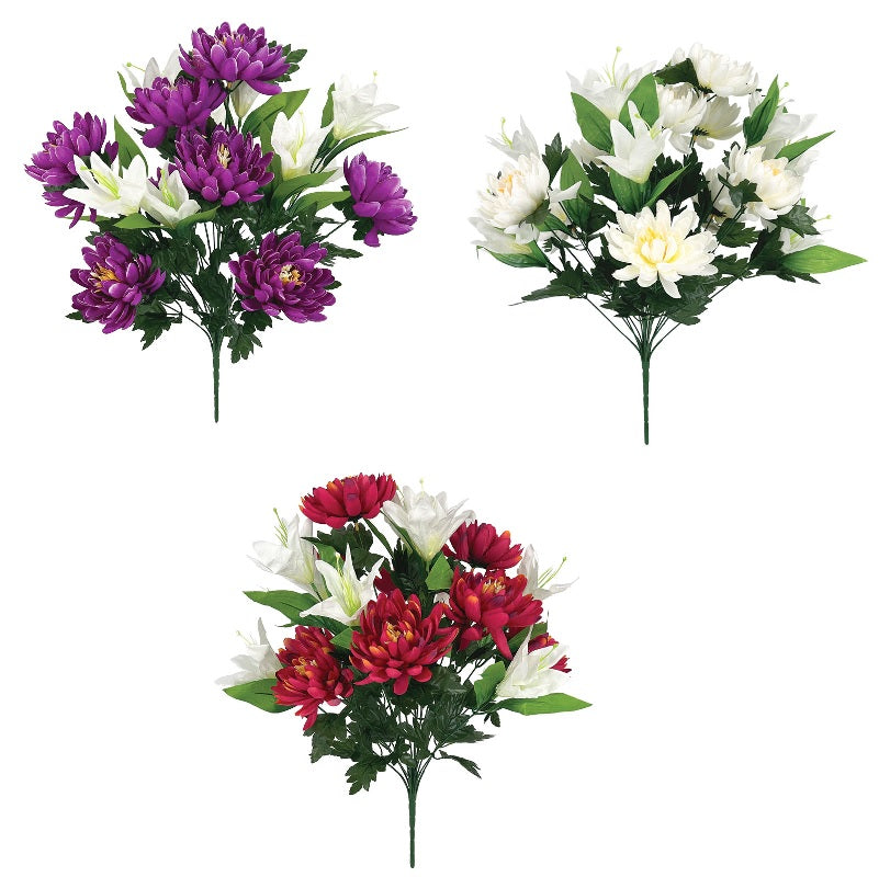 ΜΠΟΥΚΕΤΟ ΚΡΙΝΟΣ ΠΑΙΩΝΙΑ 50cm 16228