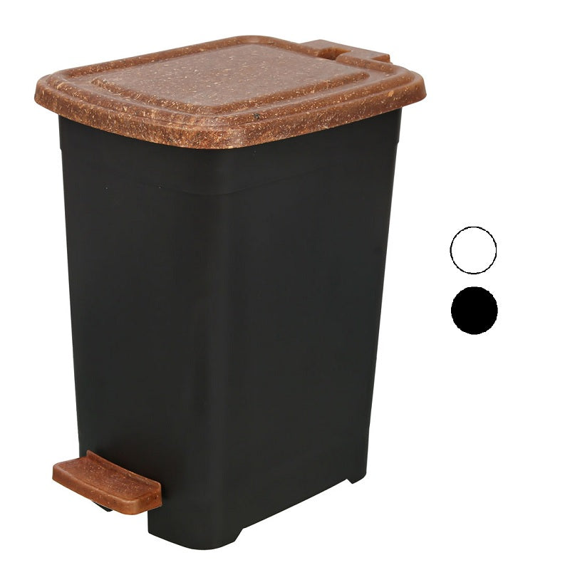 ΠΕΝΤΑΛ ΠΛΑΣΤΙΚΟ WOODEN SLIM 8lt