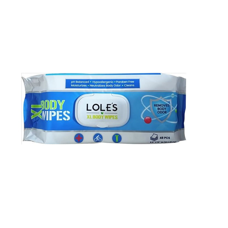 ΥΓΡΟΜΑΝΤΗΛΑ ΕΝΗΛΙΚΩΝ XL 22x25cm LOLE'S 48ΤΕΜ ΜΕ ΚΑΠΑΚΙ
