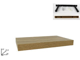 ΡΑΦΙ 80x23.5x3.8cm ΦΥΣΙΚΟ