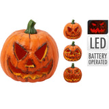 ΚΟΛΟΚΥΘΑ HALLOWEEN ΜΕ LED 16x16cm