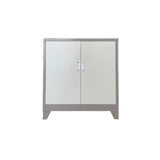 ΝΤΟΥΛΑΠΑ ΜΕΤΑΛΛΙΚΗ ΧΑΜΗΛΗ ΜΕ 3 ΡΑΦΙΑ 90x90x40cm