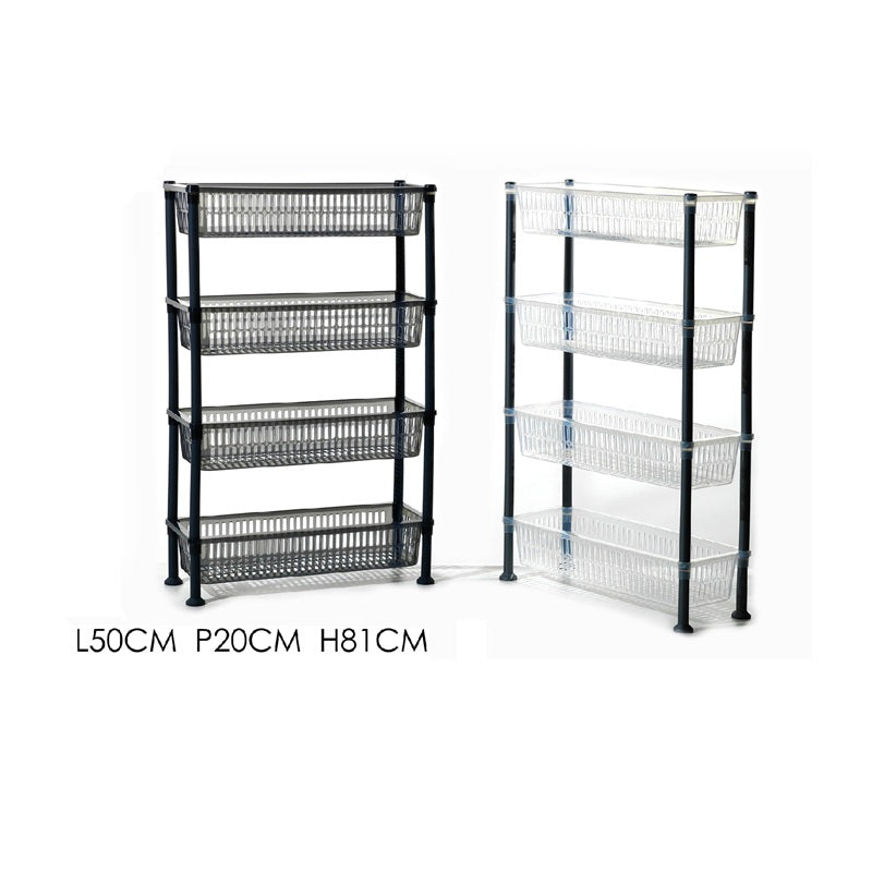 ΜΑΝΑΒΗΣ 4 ΘΕΣΕΩΝ 50x20x81cm VESTI CASA