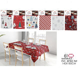 ΤΡΑΠΕΖΟΜΑΝΤΗΛΟ 140x180cm PVC XMAS VESTI CASA
