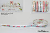 ΚΟΡΔΕΛΑ 1.5cm x 1.8m CROCHET ΕΜΠΡΙΜΕ