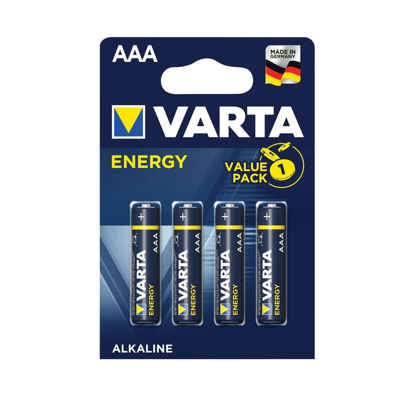 VARTA ENERGY LR03 AAA 4TEM ΜΠΑΤΑΡΙΕΣ ΑΛΚΑΛΙΚΕΣ