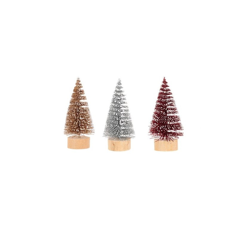 ΔΕΝΤΡΟ XMAS ΠΡΑΣΙΝΟ ΧΙΟΝΙΣΜΕΝΟ GLITTER 25cm
