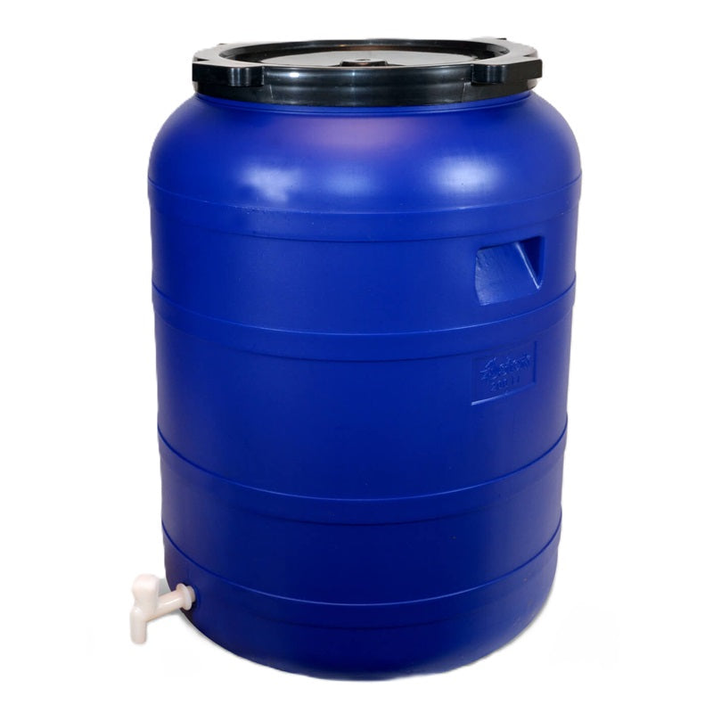 ΒΑΡΕΛΙ 200lt ΠΛΑΣΤΙΚΟ STERK ΒΙΔΩΤΟ ΚΑΠΑΚΙ ΜΕ ΚΑΝΟΥΛΑ