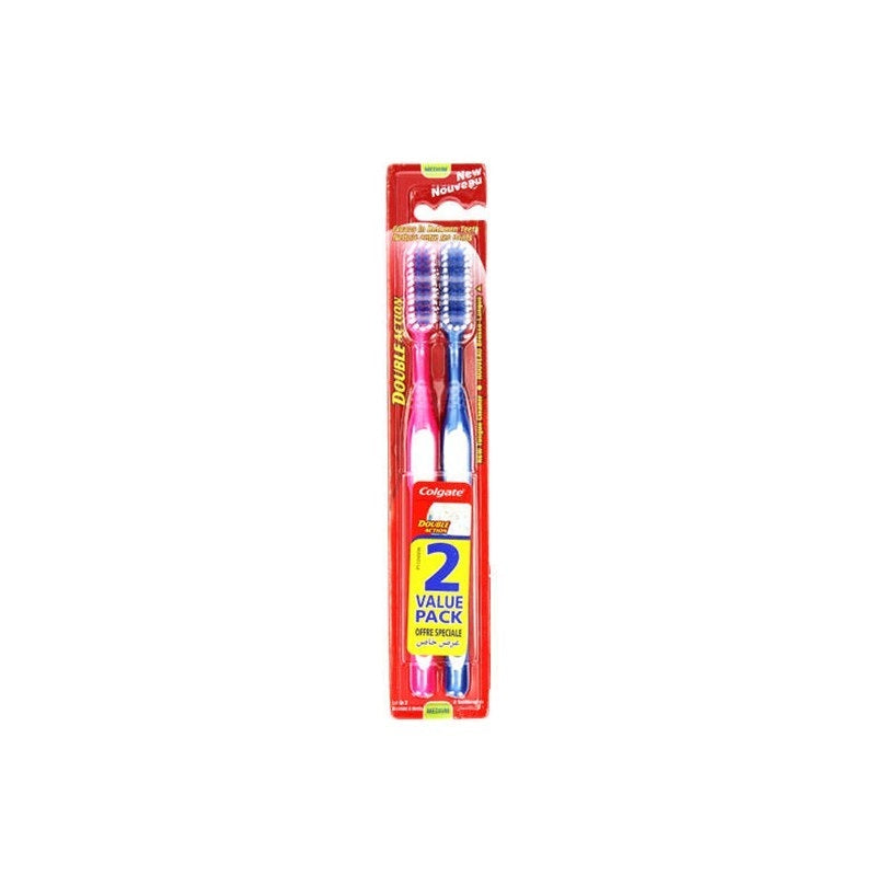 COLGATE ΟΔΟΝΤΟΒΟΥΡΤΣΑ DOUBLE ACTION 2TEM