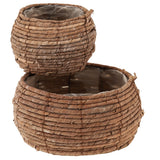 ΚΑΣΠΩ STRAW ΣΤΡΟΓΓΥΛΟ 19x19x12cm