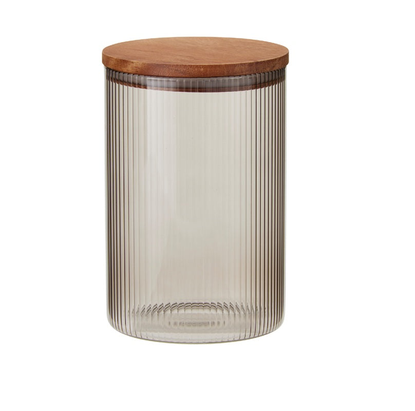 ΒΑΖΟ ΓΥΑΛΙΝΟ ΡΙΓΕ ΞΥΛΙΝΟ ΚΑΠΑΚΙ 11x17cm 1300ml