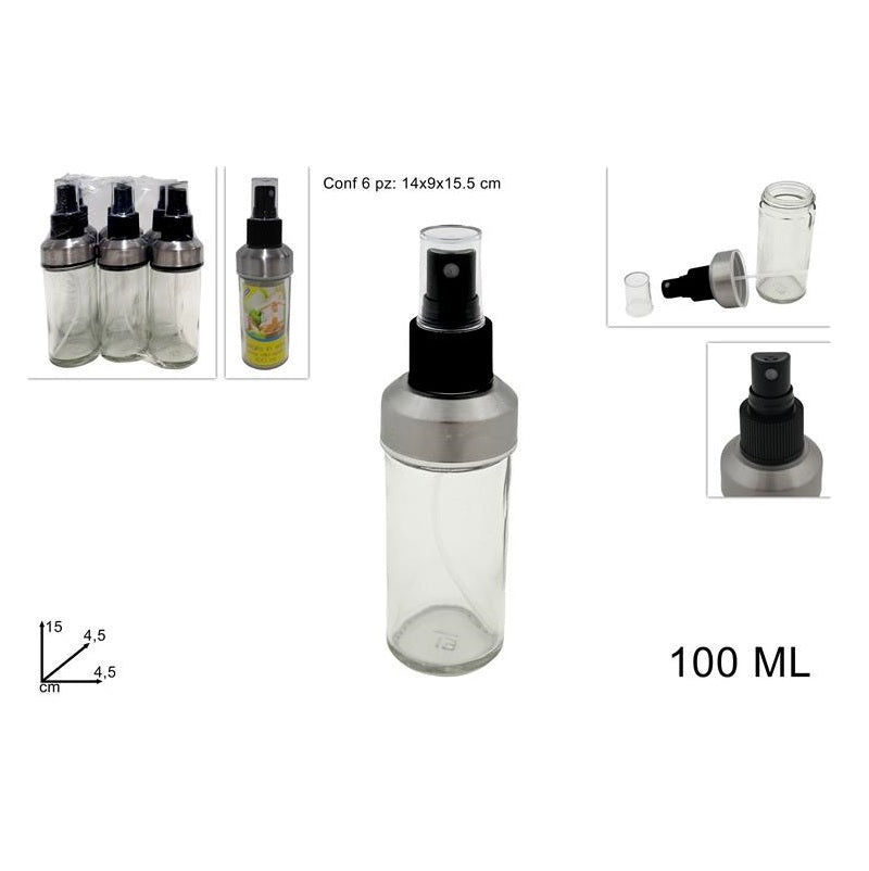 ΛΑΔΙΚΟ ΣΠΡΕΥ ΓΥΑΛΙΝΟ INOX 100ml